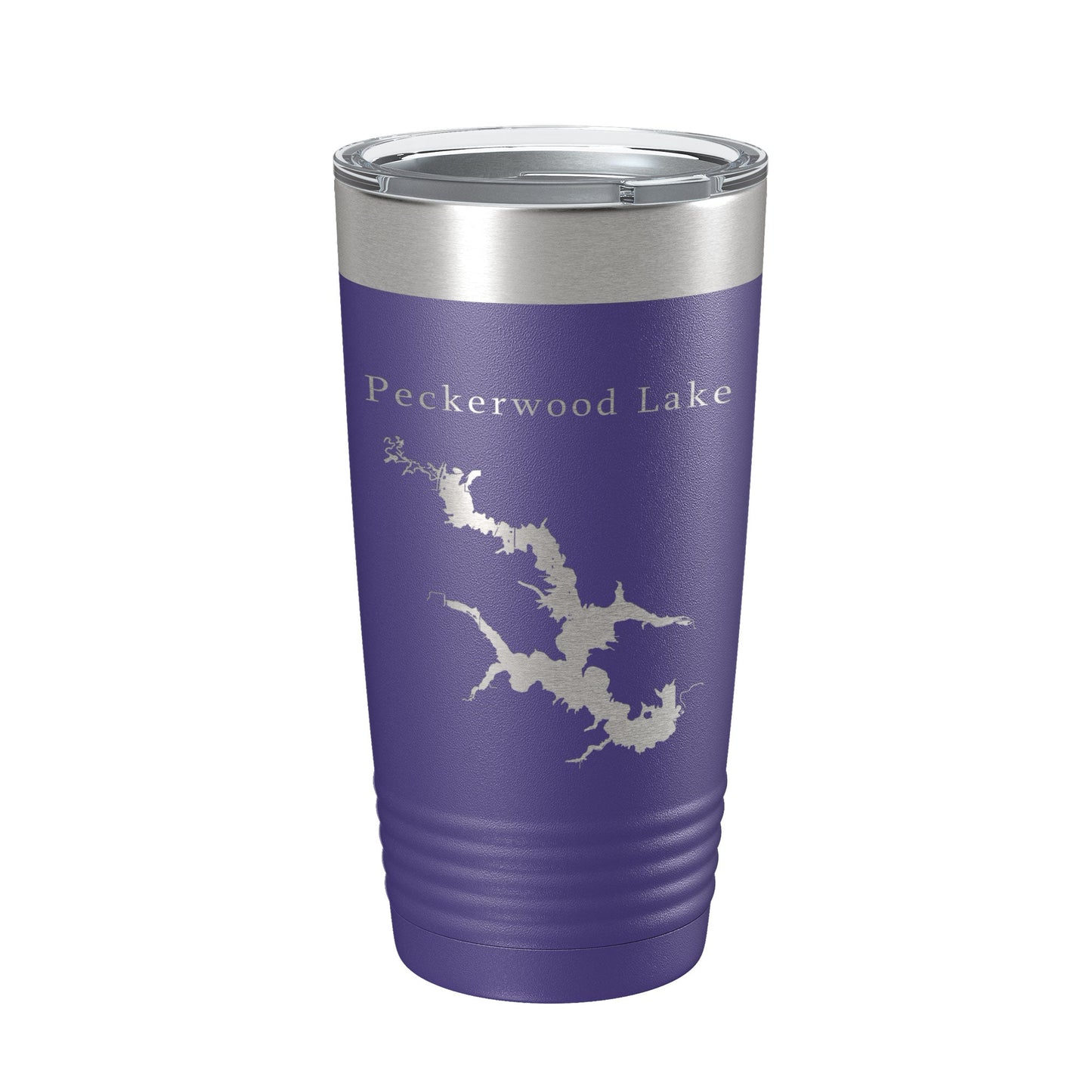 Peckerwood Lake Map Tumbler Travel Mug Insulated Laser Engraved Coffee Cup Hartz Reservoir Arkansas 20 oz-15