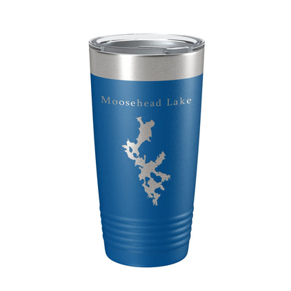 Moosehead Lake Map Tumbler Travel Mug Insulated Laser Engraved Coffee Cup Maine 20 oz-6