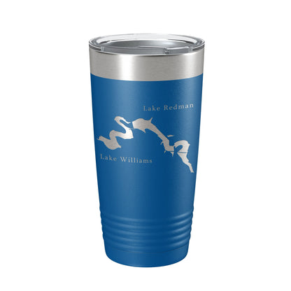 Lakes Redman & Williams Map Tumbler Travel Mug Insulated Laser Engraved Coffee Cup Pennsylvania 20 oz-6