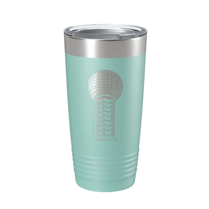 Sunsphere Tumbler Knoxville TN Travel Mug World's Fair Park Insulated Laser Engraved Coffee Cup 20 oz-12