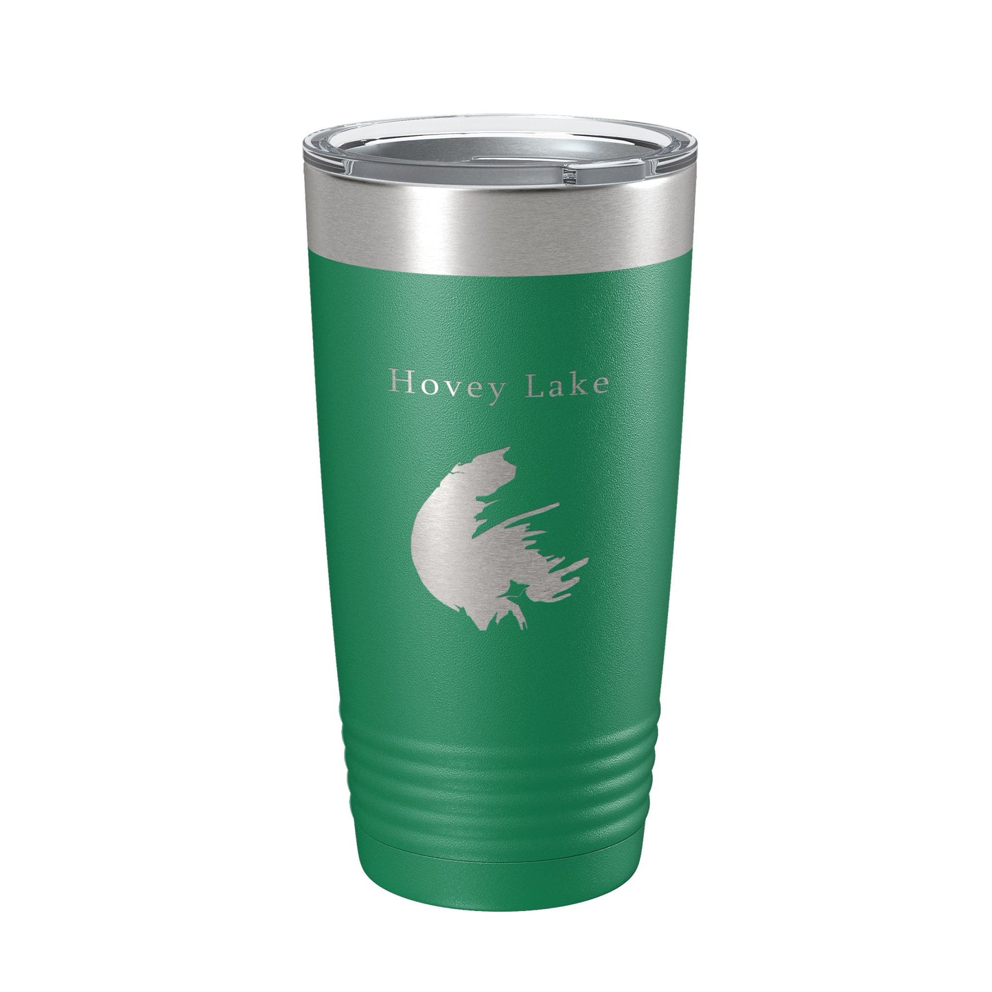 Hovey Lake Map Tumbler Travel Mug Insulated Laser Engraved Coffee Cup Ohio River Indiana 20 oz-9