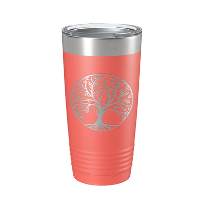 Tree Of Life Tumbler Travel Mug Insulated Laser Engraved Coffee Cup 20 oz-20