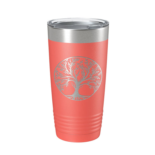 Tree Of Life Tumbler Travel Mug Insulated Laser Engraved Coffee Cup 20 oz-20