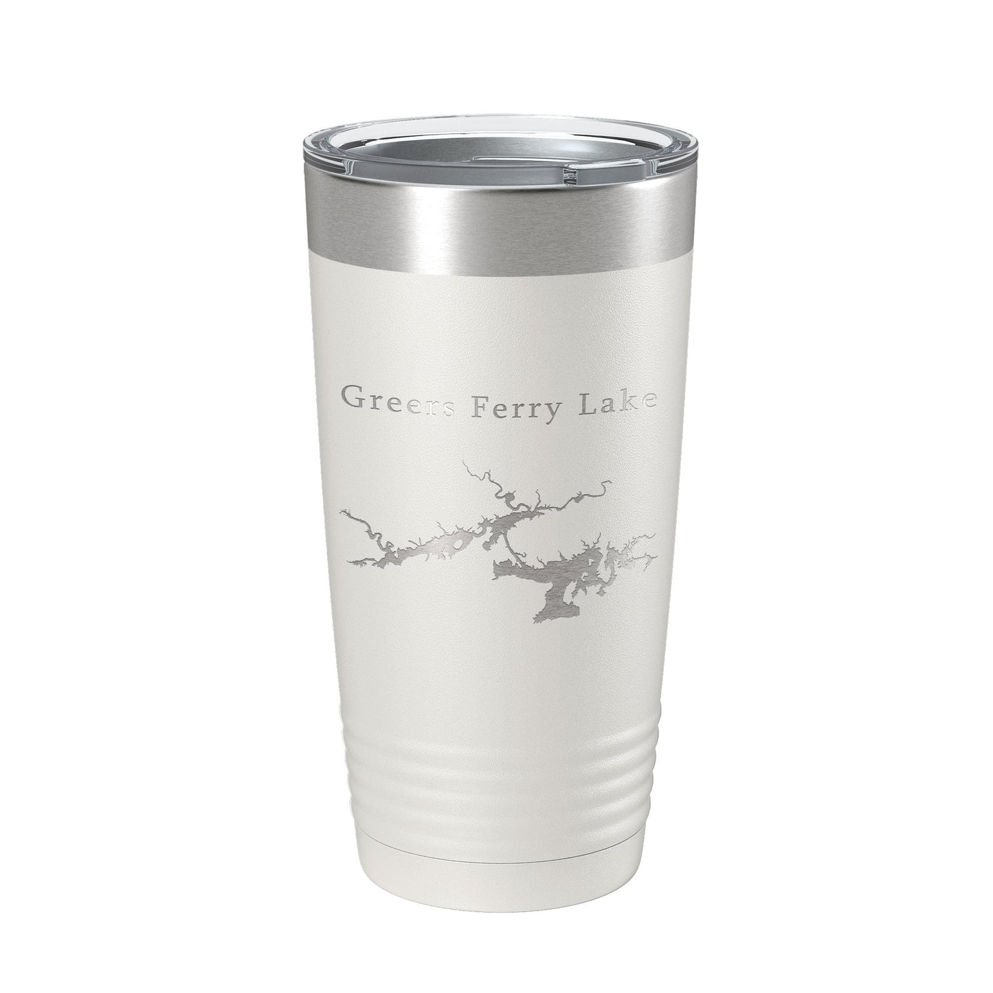 Greers Ferry Lake Map Tumbler Travel Mug Insulated Laser Engraved Coffee Cup Arkansas 20 oz-7