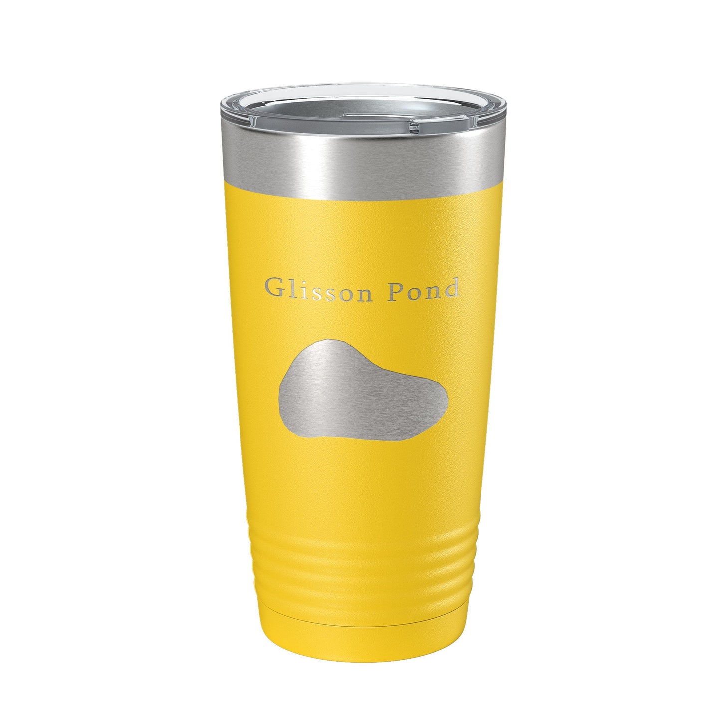 Glisson Pond Tumbler Lake Map Travel Mug Insulated Laser Engraved Coffee Cup Florida 20 oz-19