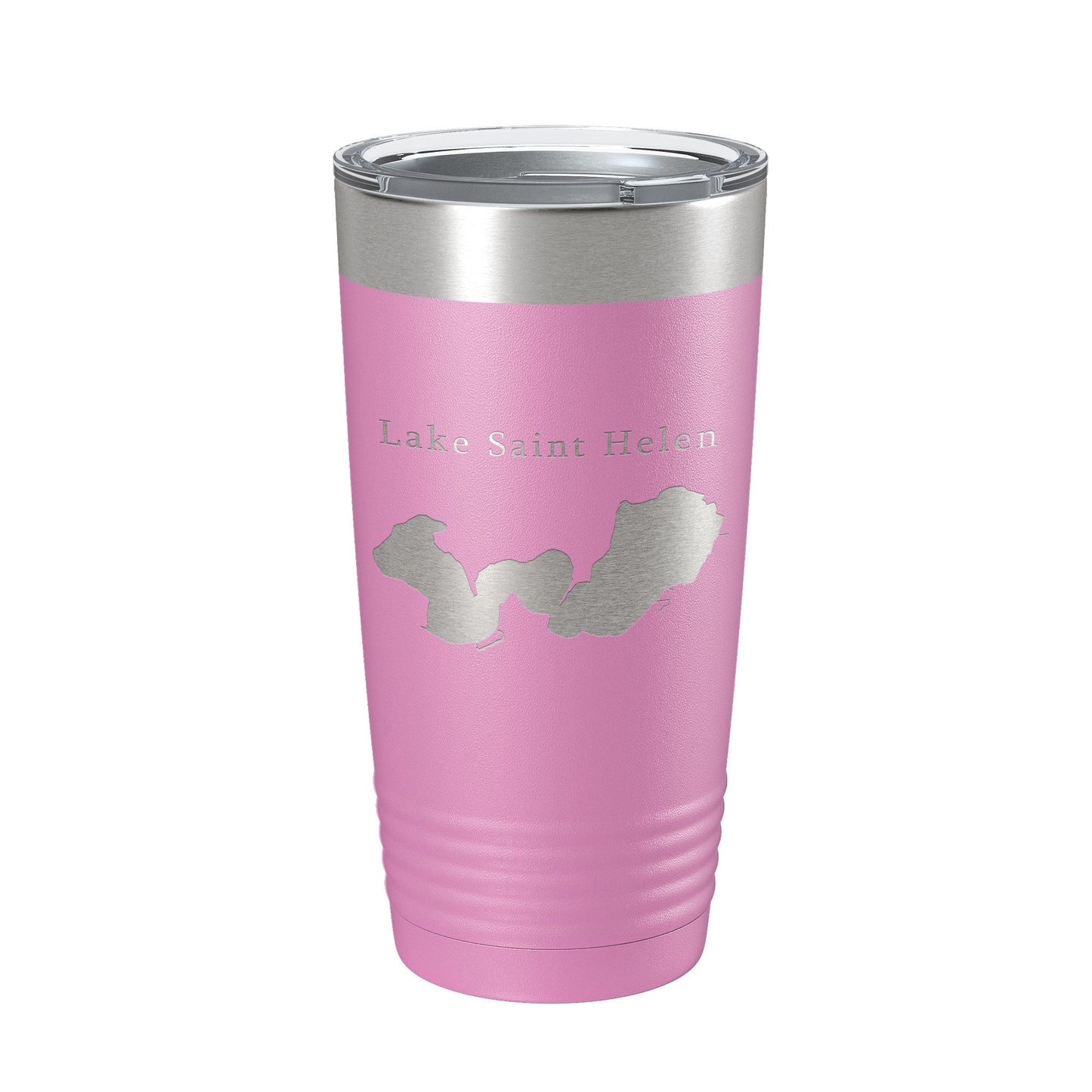 Lake Saint Helen Map Tumbler Travel Mug Insulated Laser Engraved Coffee Cup Michigan 20 oz-14