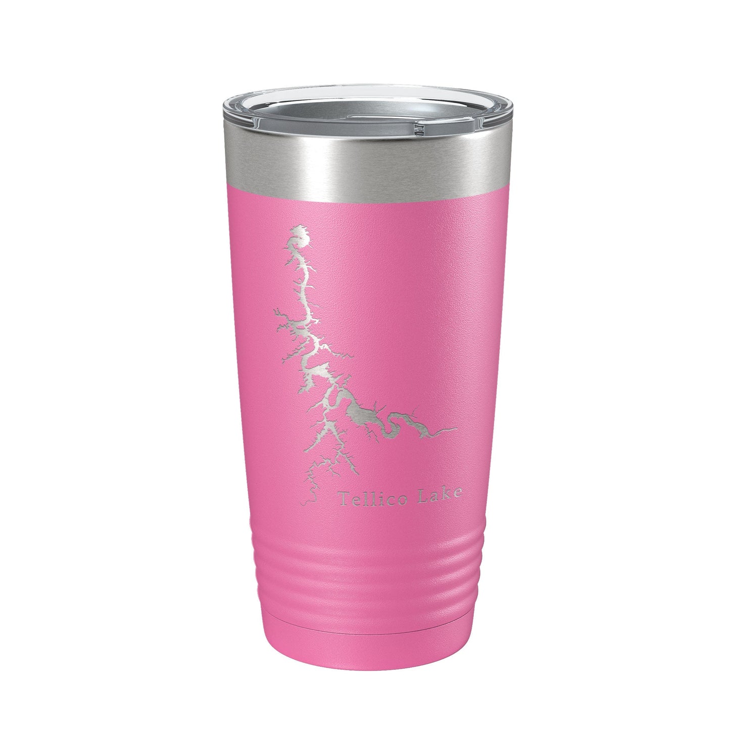 Tellico Lake Map Tumbler Travel Mug Insulated Laser Engraved Coffee Cup Tennessee 20 oz-11