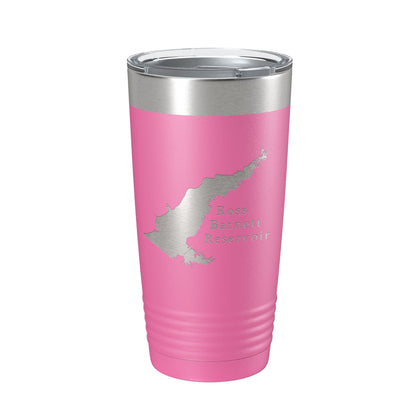 Ross R Barnett Reservoir The Rez Tumbler Lake Map Travel Mug Insulated Laser Engraved Coffee Cup Mississippi 20 oz-11