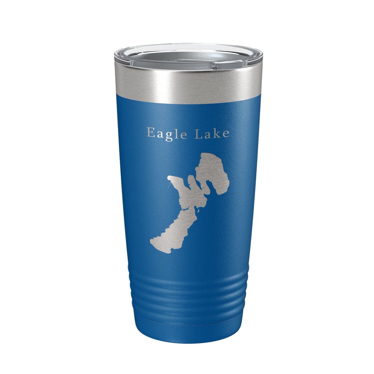 Eagle Lake Map Tumbler Travel Mug Insulated Laser Engraved Coffee Cup California 20 oz-6