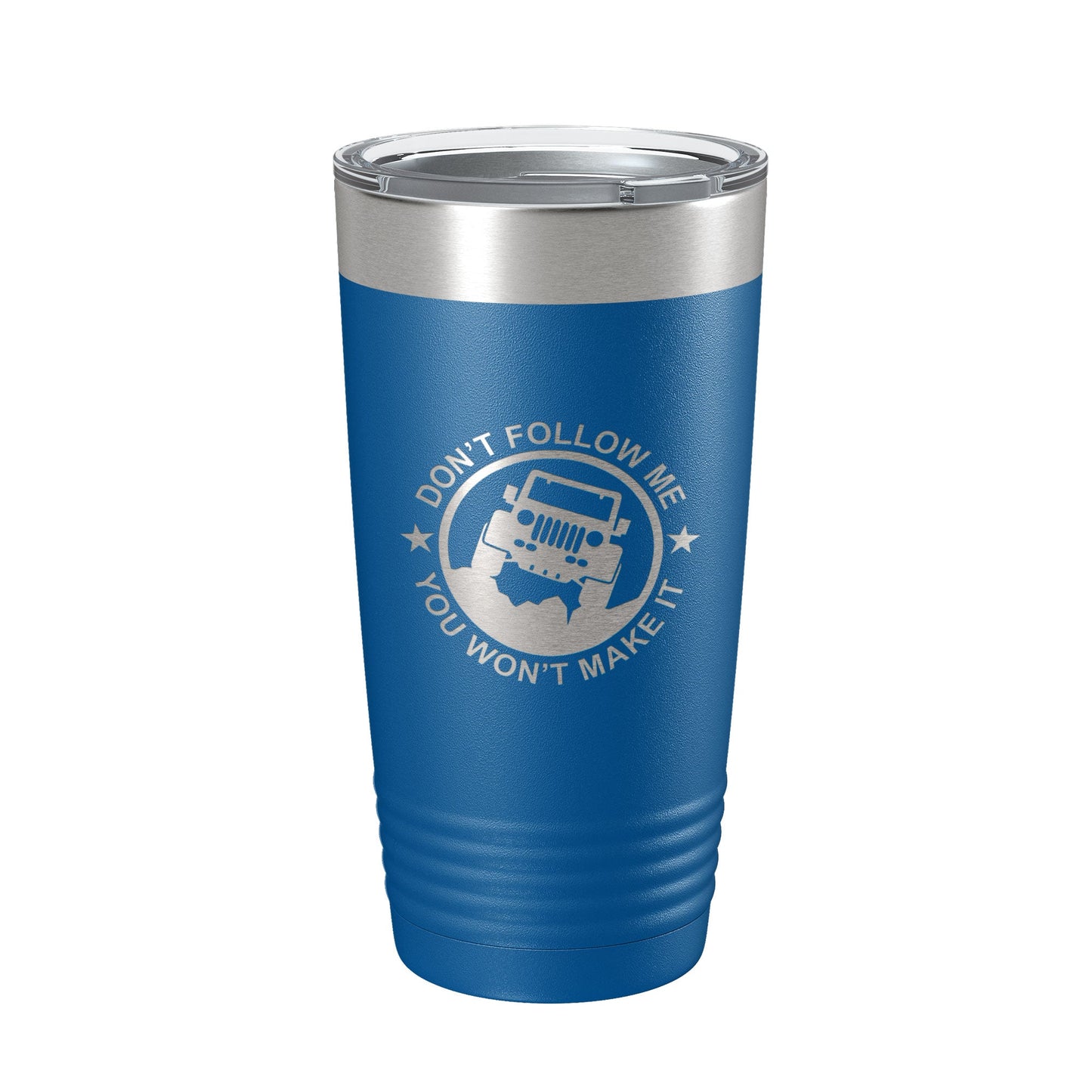 Offroading Tumbler Don't Follow Me Travel Mug Insulated Laser Engraved Coffee Cup Mudding Gift 20 oz-6