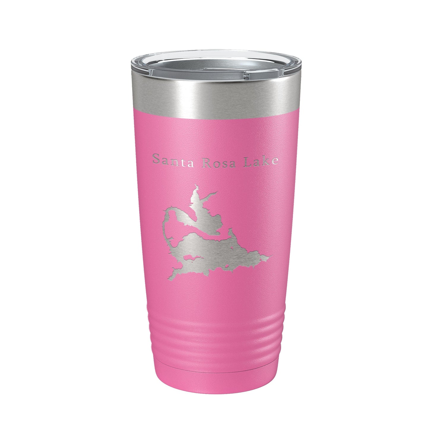 Santa Rosa Lake Map Tumbler Travel Mug Insulated Laser Engraved Coffee Cup New Mexico 20 oz-11