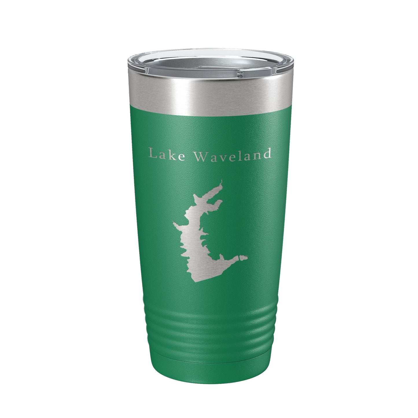 Lake Waveland Map Tumbler Travel Mug Insulated Laser Engraved Coffee Cup Indiana 20 oz-9