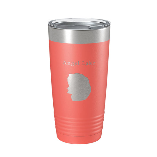 Angel Lake Map Tumbler Travel Mug Insulated Laser Engraved Coffee Cup Nevada 20 oz-20