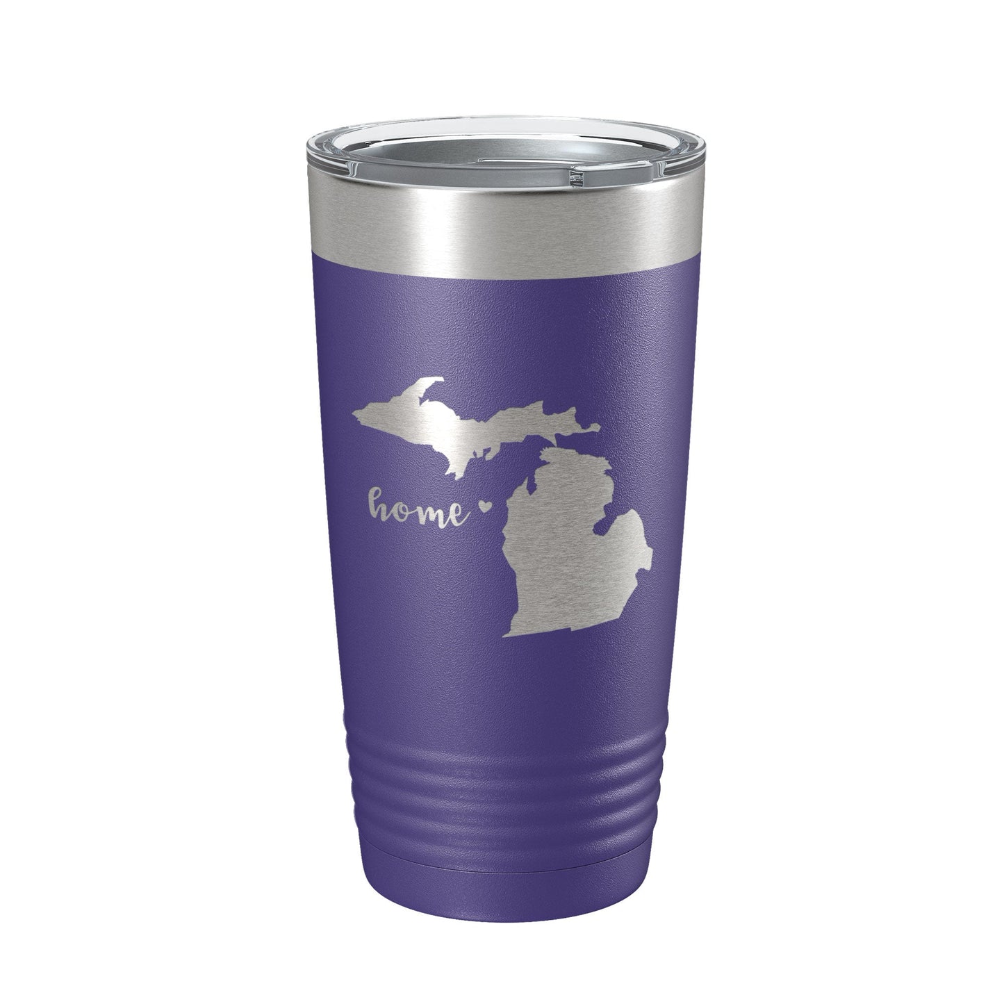 Michigan Tumbler Home State Travel Mug Insulated Laser Engraved Map Coffee Cup 20 oz-15