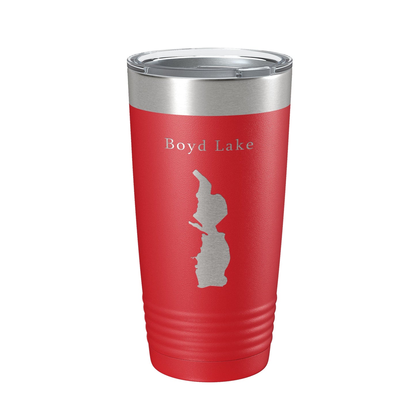 Boyd Lake Map Tumbler Travel Mug Insulated Laser Engraved Coffee Cup Colorado 20 oz-10
