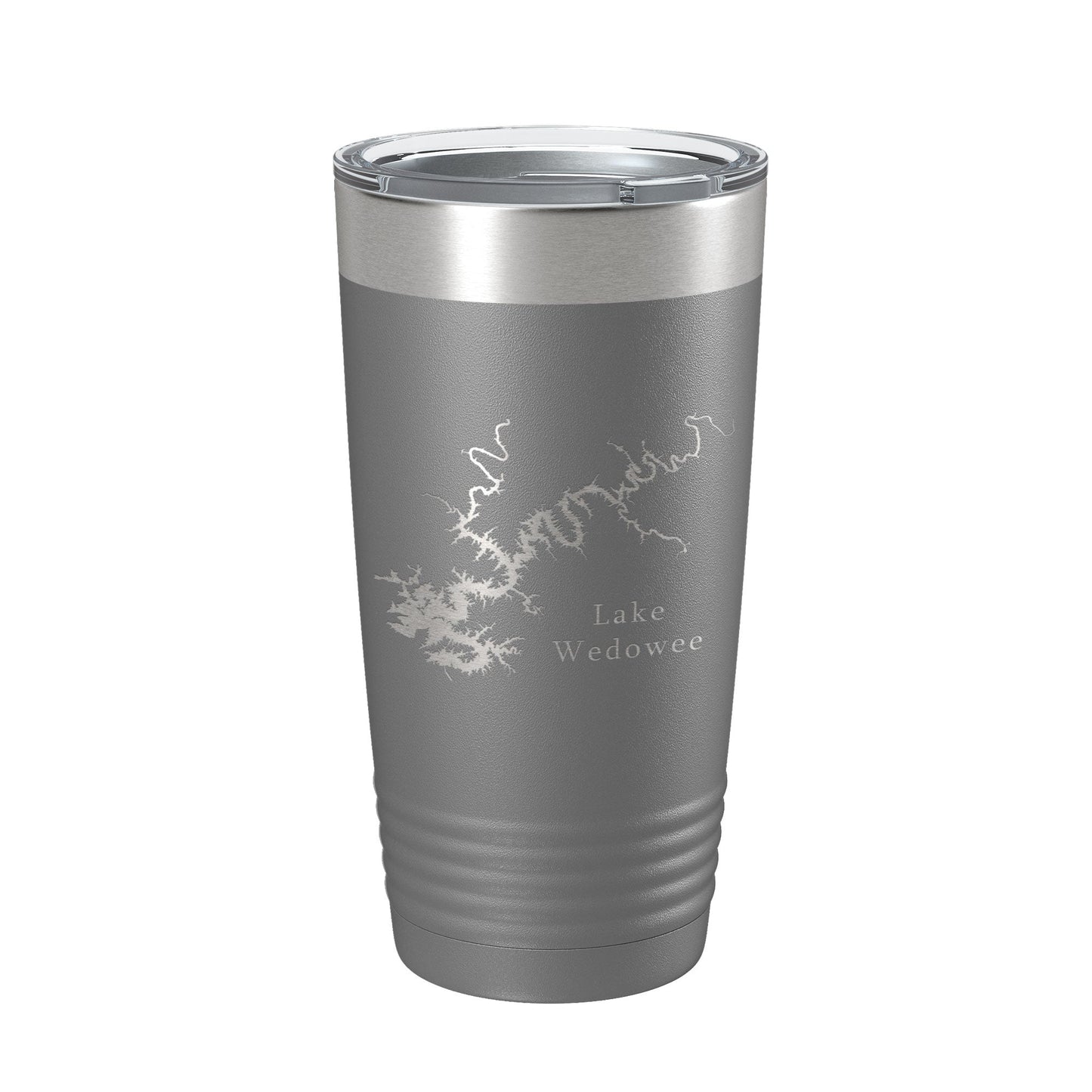 Lake Wedowee RL Harris Map Tumbler Travel Mug Insulated Laser Engraved Coffee Cup Alabama 20 oz-16