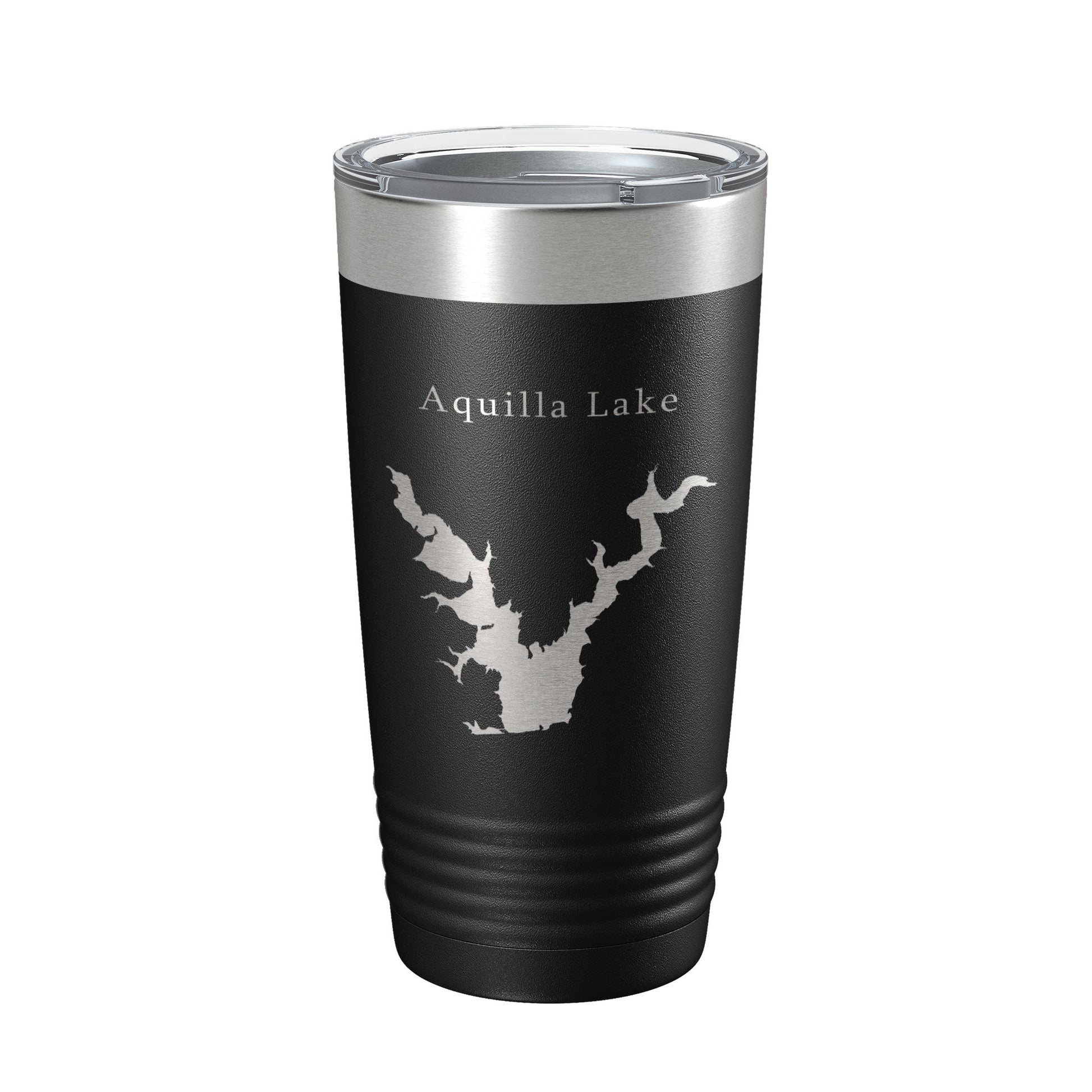 Aquilla Lake Map Tumbler Travel Mug Insulated Laser Engraved Coffee Cup Texas 20 oz-5