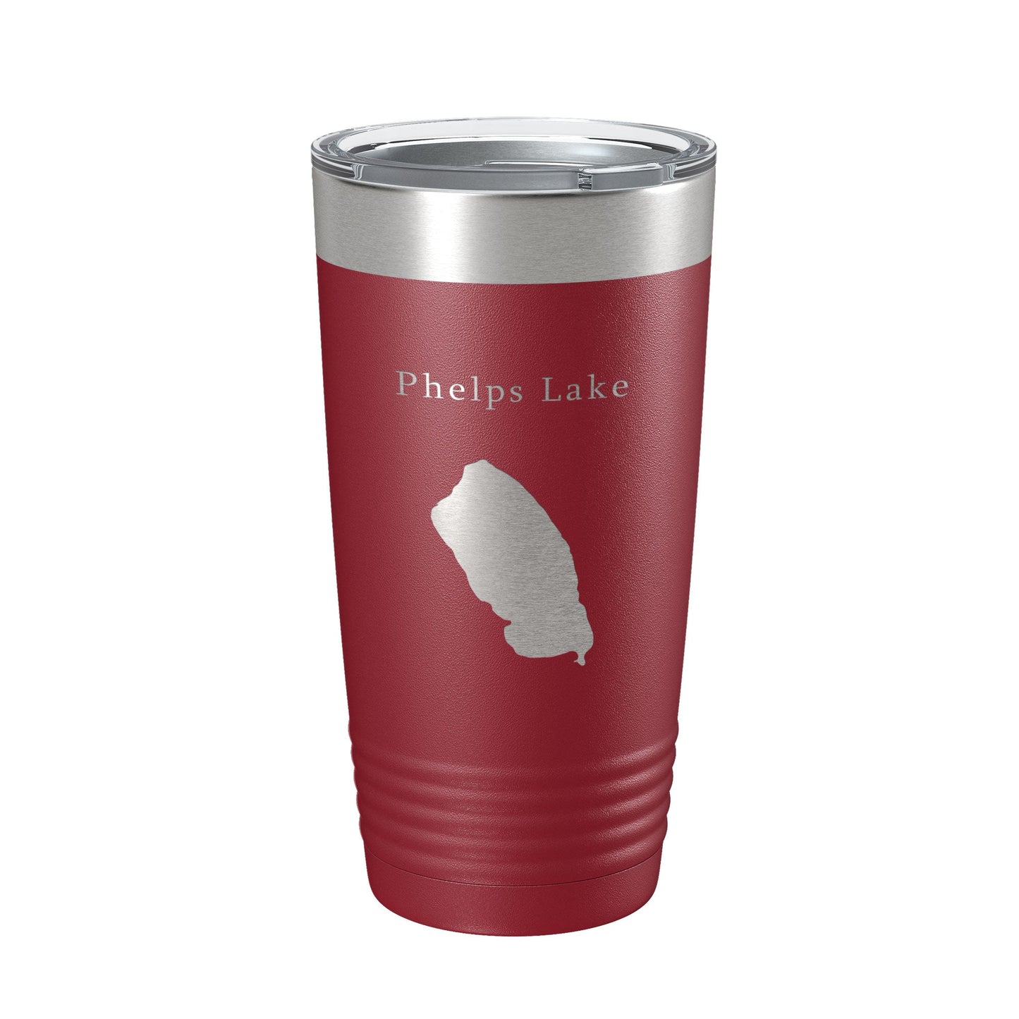 Phelps Lake Map Tumbler Travel Mug Insulated Laser Engraved Coffee Cup Wyoming 20 oz-18