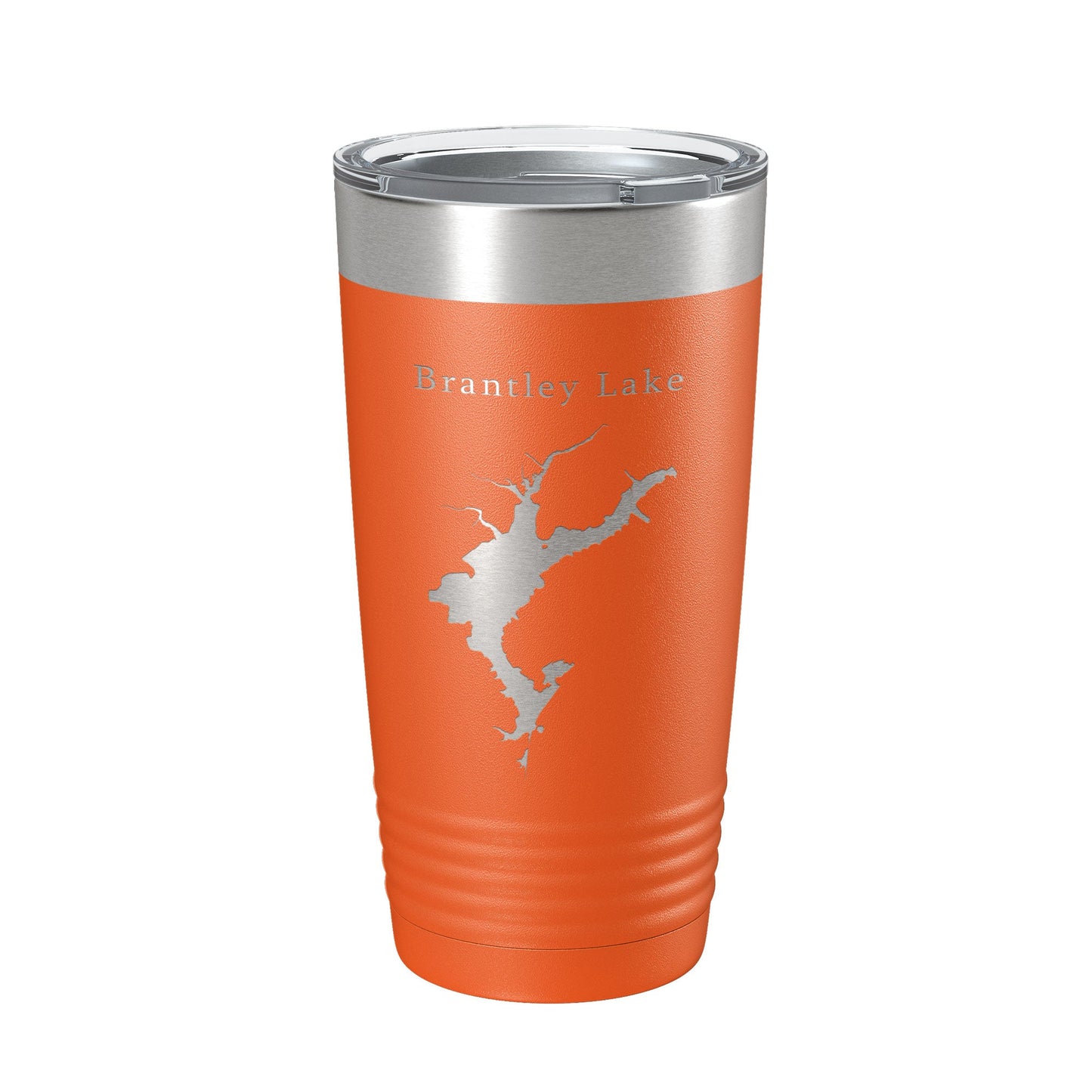 Brantley Lake Map Tumbler Travel Mug Insulated Laser Engraved Coffee Cup New Mexico 20 oz-17
