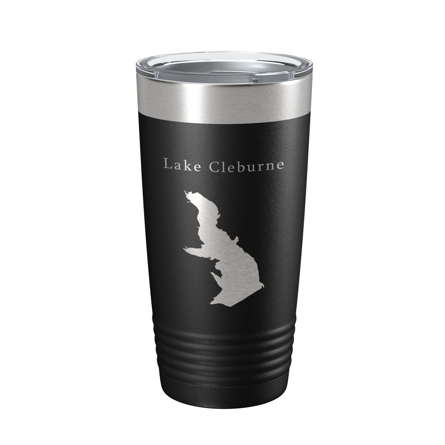 Lake Pat Cleburne Map Tumbler Travel Mug Insulated Laser Engraved Coffee Cup Texas 20 oz-5