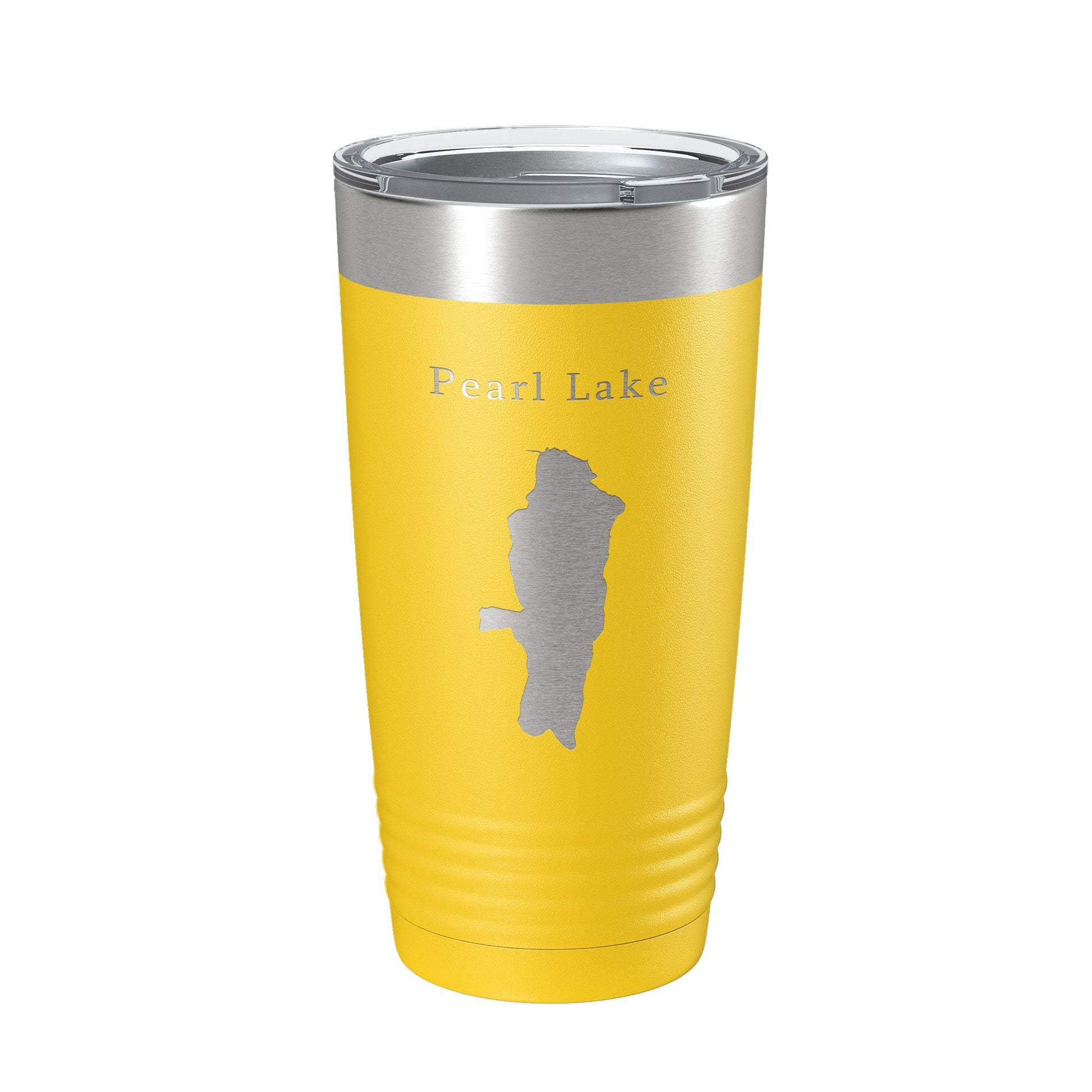 Pearl Lake Map Tumbler Travel Mug Insulated Laser Engraved Coffee Cup Colorado 20 oz-4