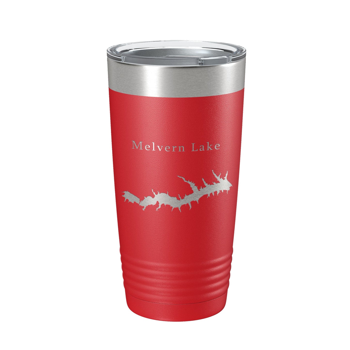 Melvern Lake Map Tumbler Travel Mug Insulated Laser Engraved Coffee Cup Kansas 20 oz-10