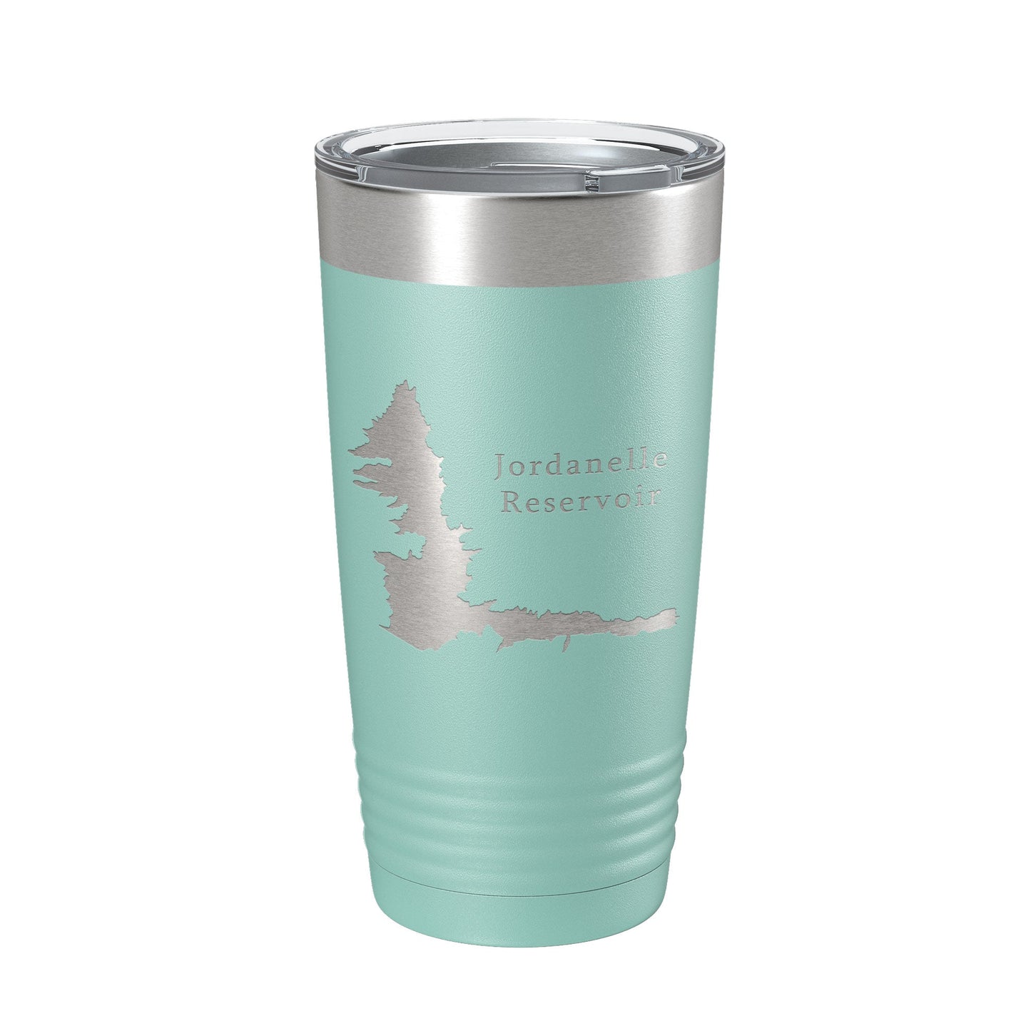 Jordanelle Reservoir Tumbler Lake Map Travel Mug Insulated Laser Engraved Coffee Cup Utah 20 oz-12