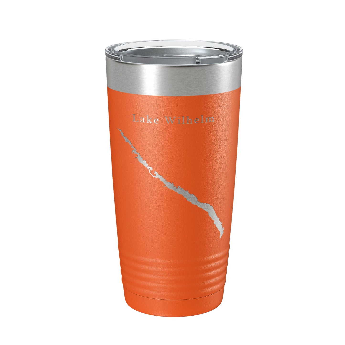 Lake Wilhelm Map Tumbler Travel Mug Insulated Laser Engraved Coffee Cup Pennsylvania 20 oz-17