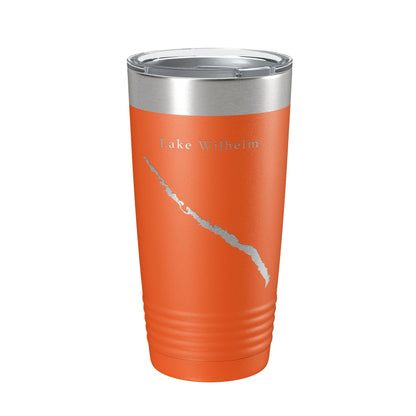 Lake Wilhelm Map Tumbler Travel Mug Insulated Laser Engraved Coffee Cup Pennsylvania 20 oz-17