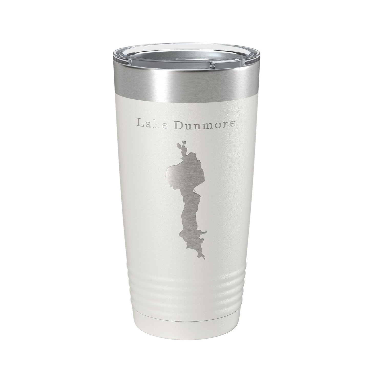 Lake Dunmore Map Tumbler Travel Mug Insulated Laser Engraved Coffee Cup Vermont 20 oz-7