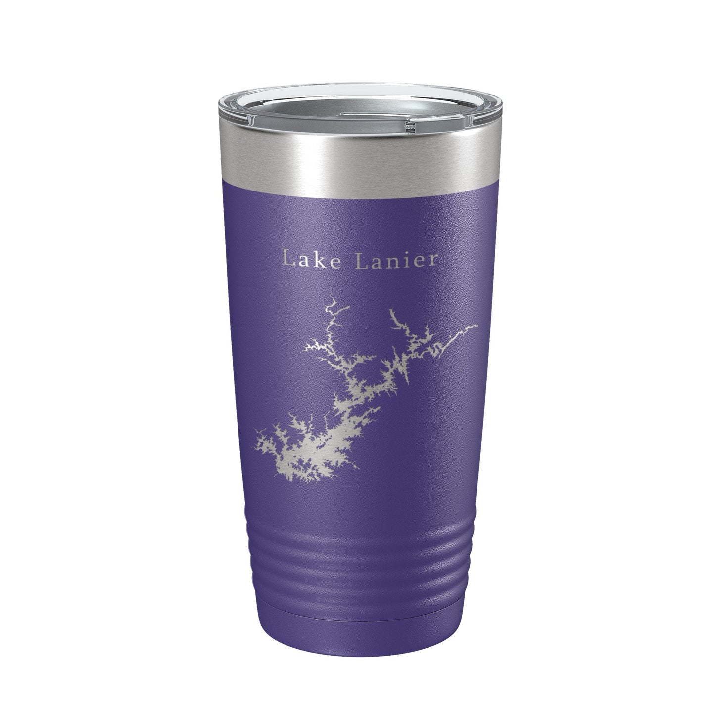 Lake Lanier Map Tumbler Travel Mug Insulated Laser Engraved Coffee Cup Sidney Georgia 20 oz-15