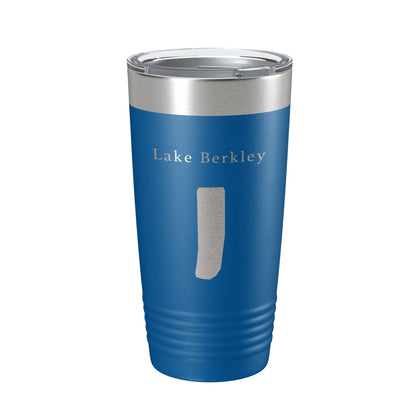 Lake Berkley Map Tumbler Travel Mug Insulated Laser Engraved Coffee Cup Florida 20 oz-6