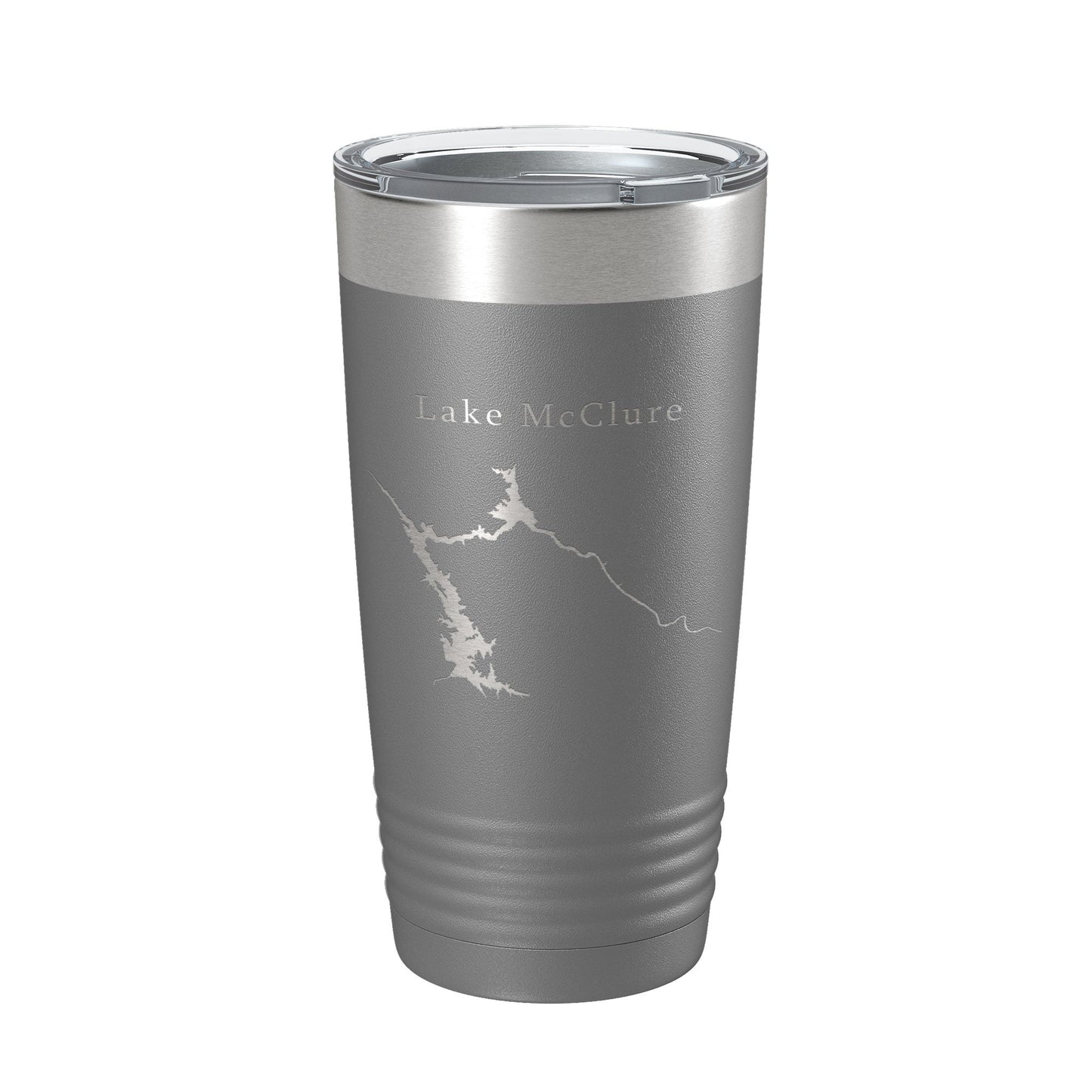 Lake McClure Map Tumbler Travel Mug Insulated Laser Engraved Coffee Cup California 20 oz-16