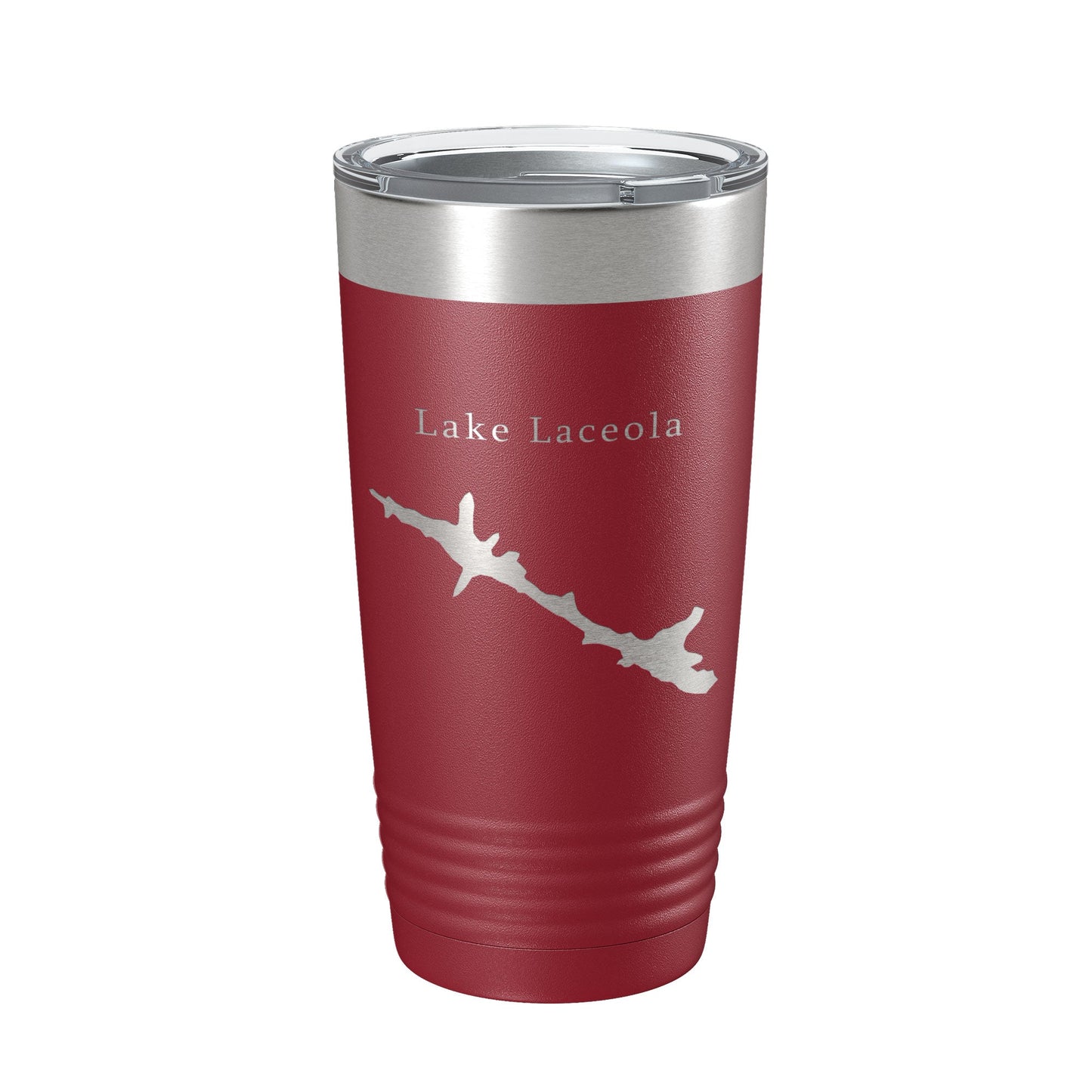 Lake Laceola Map Tumbler Travel Mug Insulated Laser Engraved Coffee Cup Blue Creek Georgia 20 oz-18