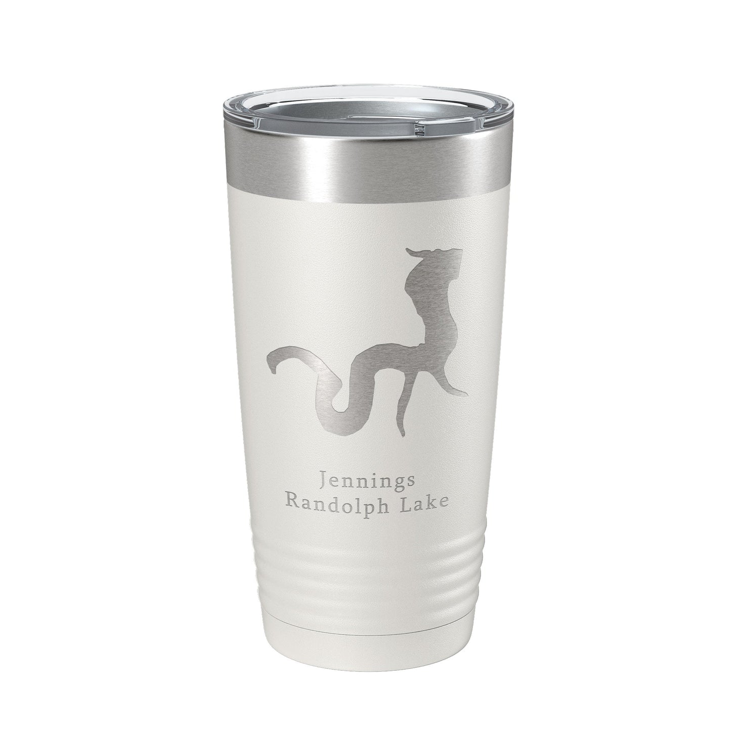 Jennings Randolph Lake Map Tumbler Travel Mug Insulated Laser Engraved Coffee Cup Maryland 20 oz-7