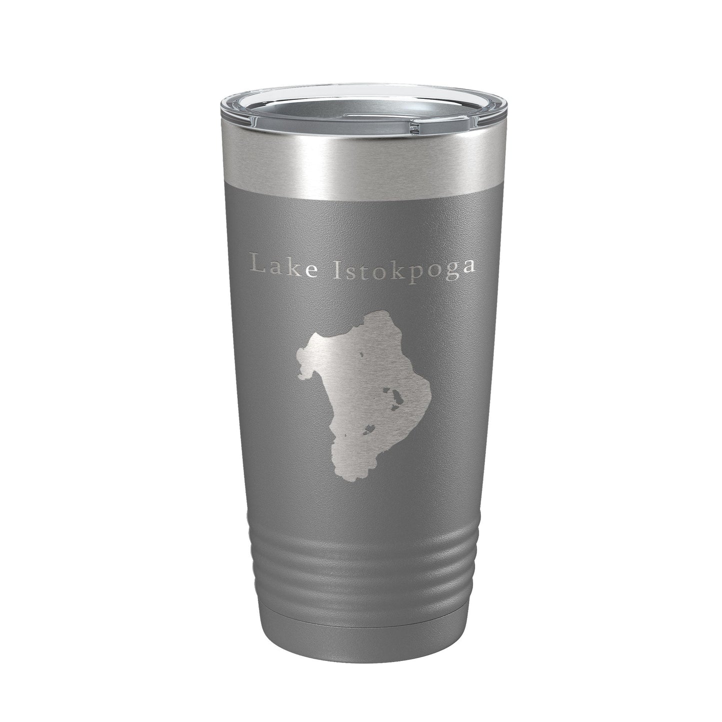 Lake Istokpoga Map Tumbler Travel Mug Insulated Laser Engraved Coffee Cup Florida 20 oz-16