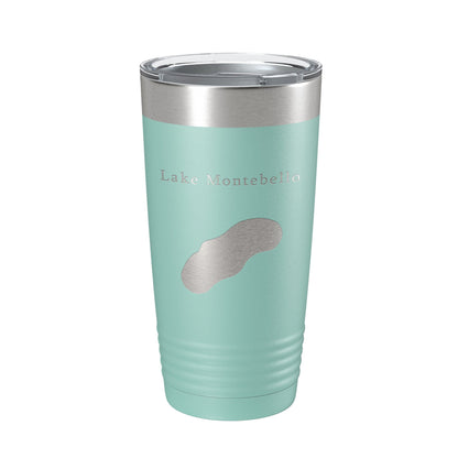 Lake Montebello Map Tumbler Travel Mug Insulated Laser Engraved Coffee Cup Maryland 20 oz-12