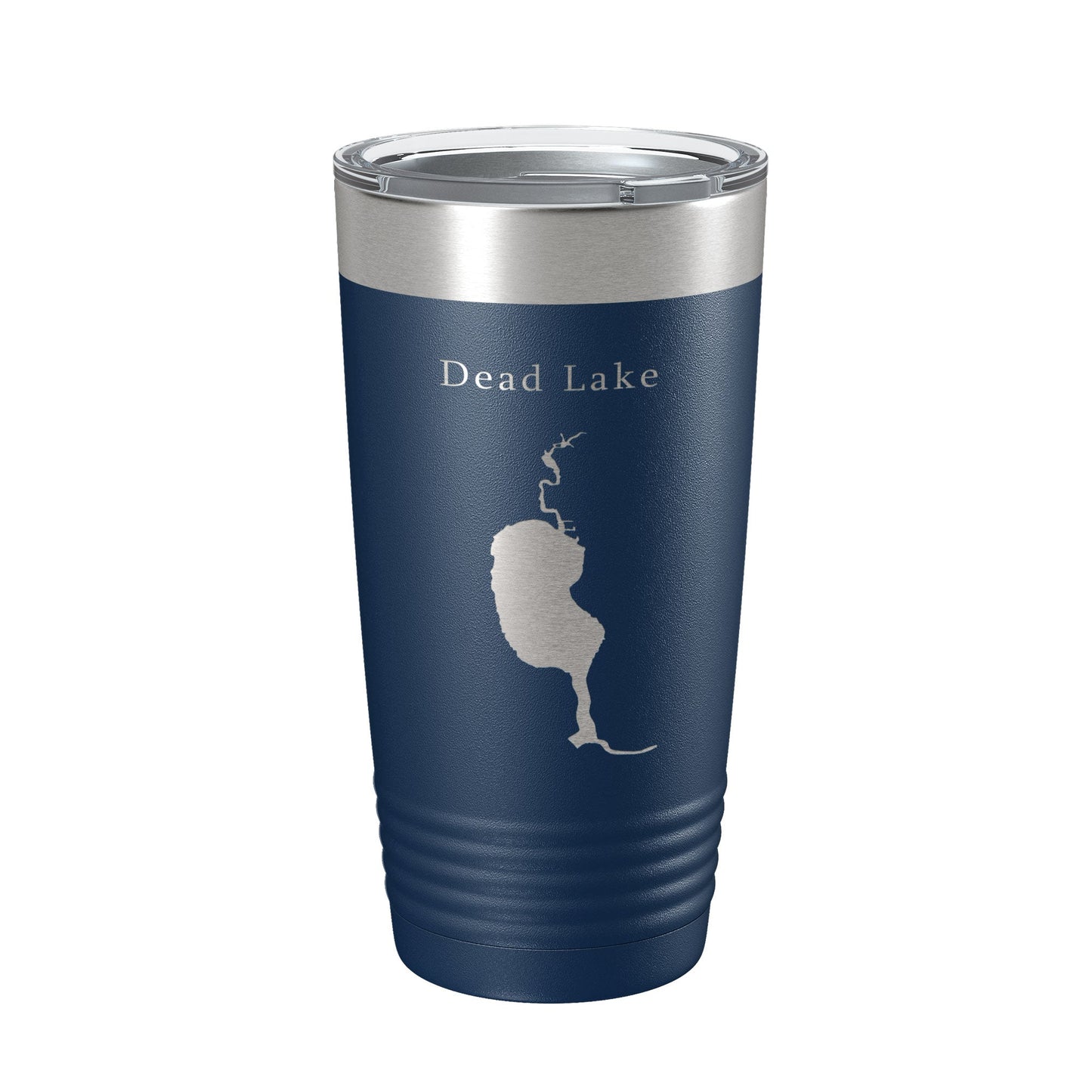 Dead Lake Map Tumbler Travel Mug Insulated Laser Engraved Coffee Cup Florida 20 oz-8