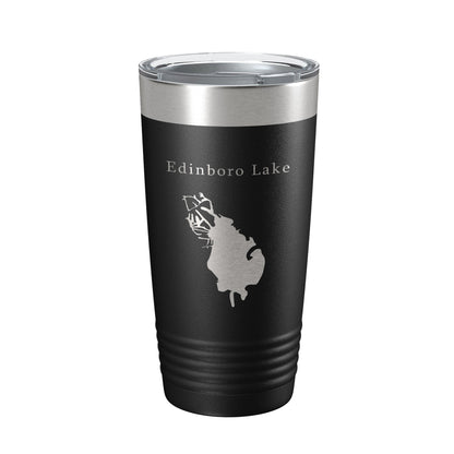 Edinboro Lake Map Tumbler Travel Mug Insulated Laser Engraved Coffee Cup Pennsylvania 20 oz-5
