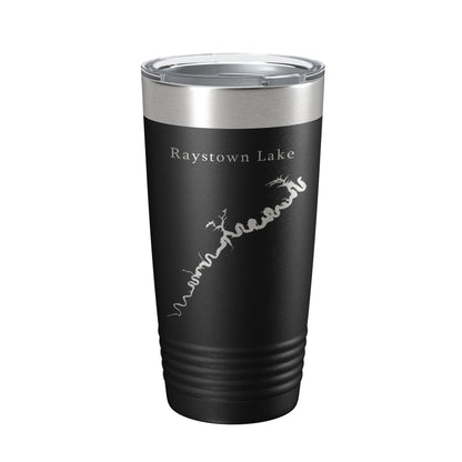 Raystown Lake Map Tumbler Travel Mug Insulated Laser Engraved Coffee Cup Pennsylvania 20 oz-5