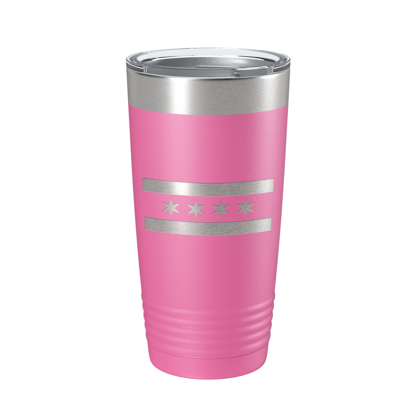 Chicago IL Flag Tumbler Chitown Travel Mug Gift Insulated Laser Engraved Coffee Cup 20 oz-11