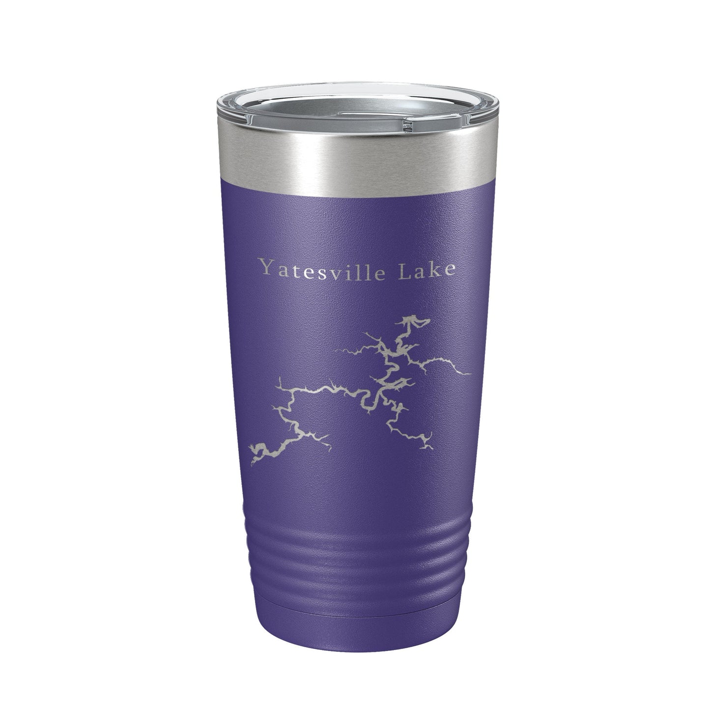 Yatesville Lake Map Tumbler Travel Mug Insulated Laser Engraved Coffee Cup Kentucky 20 oz-15