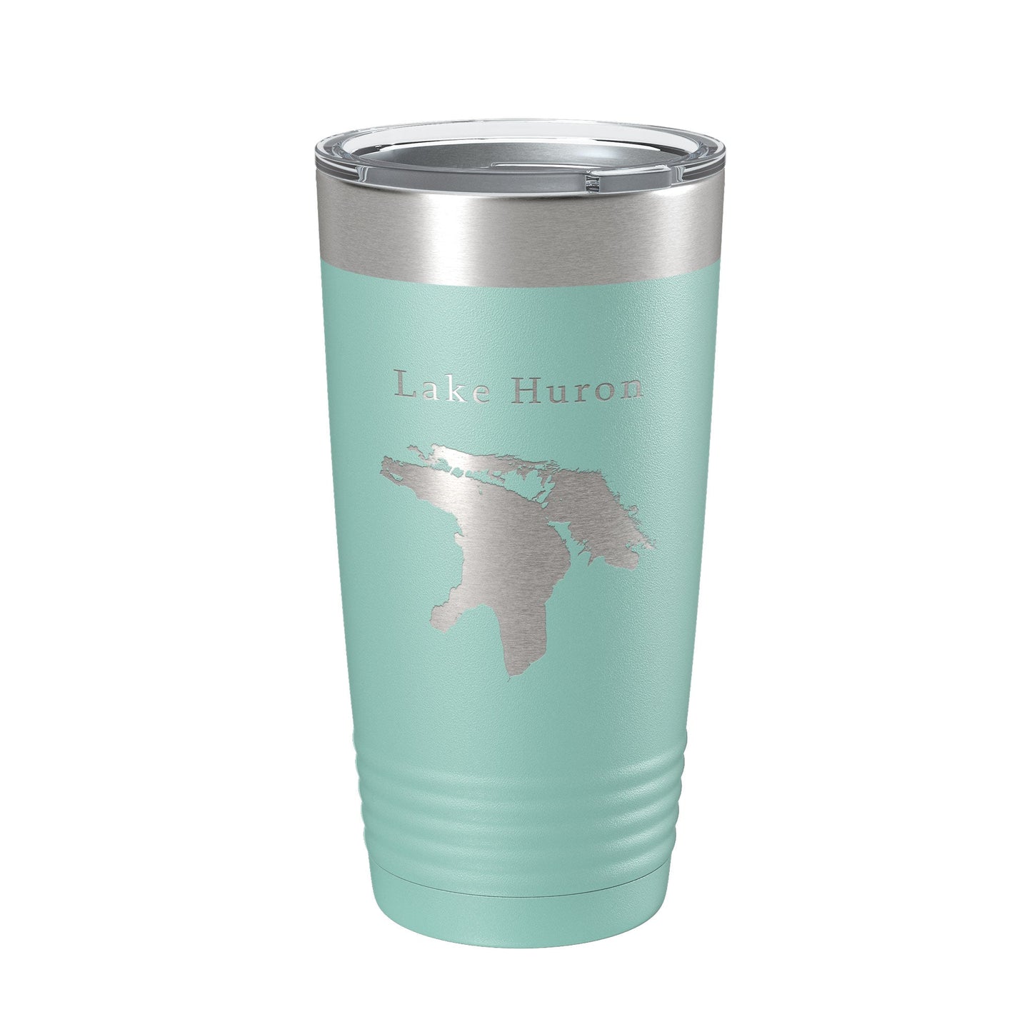 Lake Huron Map Tumbler Travel Mug Insulated Laser Engraved Coffee Cup Michigan Ontario 20 oz-12