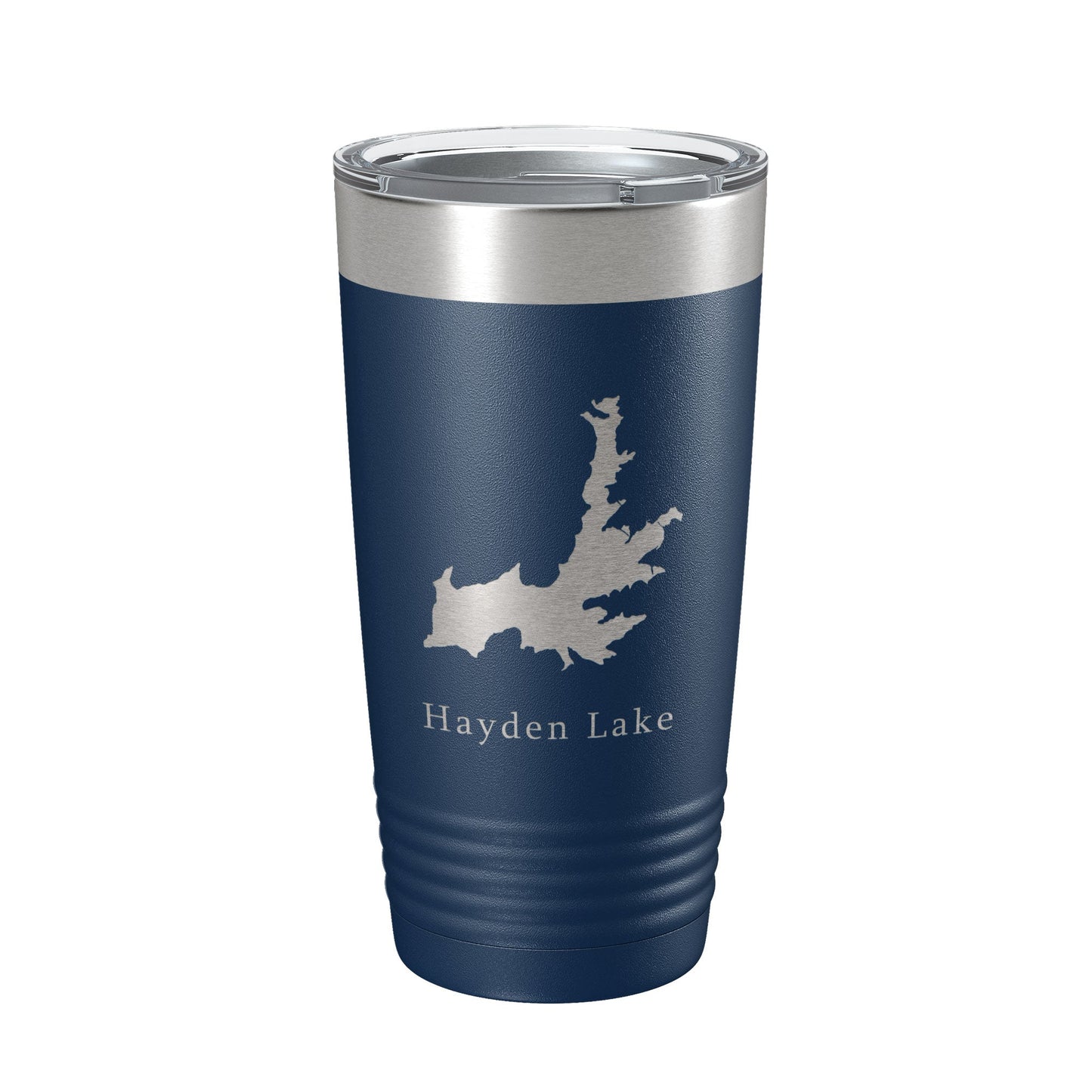 Hayden Lake Map Tumbler Travel Mug Insulated Laser Engraved Coffee Cup Idaho 20 oz-8
