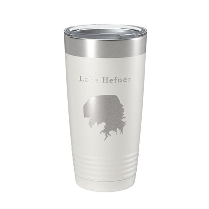 Lake Hefner Map Tumbler Travel Mug Insulated Laser Engraved Coffee Cup Oklahoma 20 oz-7