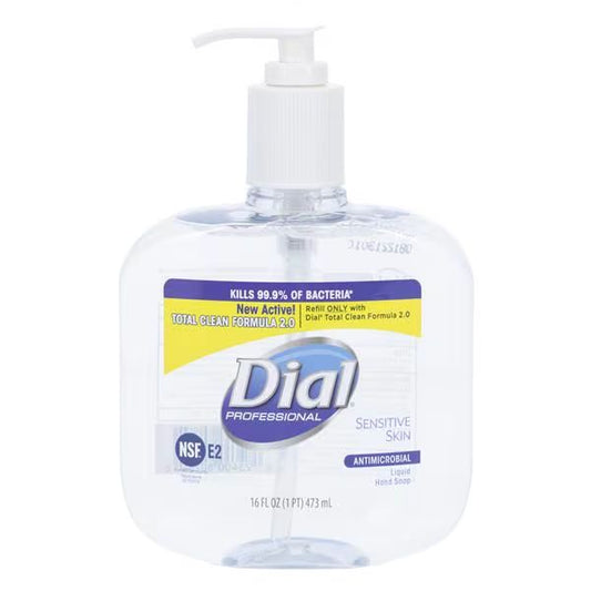 Dial® Sensitive Skin Antibacterial Liquid Hand Soap, DIL 2340080784