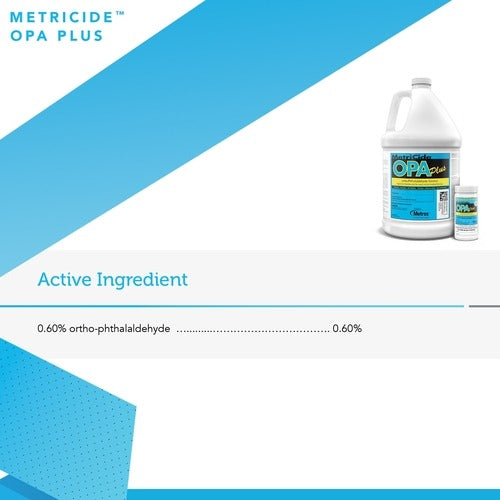Metrex Research OPA Plus® High-Level Liquid Instrument Disinfectant, 1 Gallon, 1/EA, 4/CS