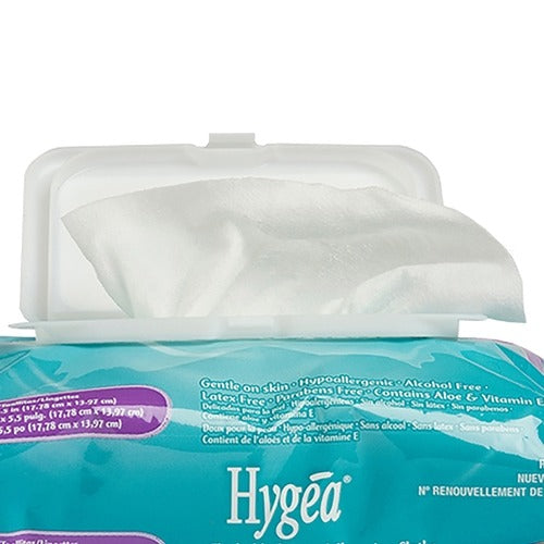 Nice Pak Flushable Adult Wipe 5 3/8in x 6 /4in Tub