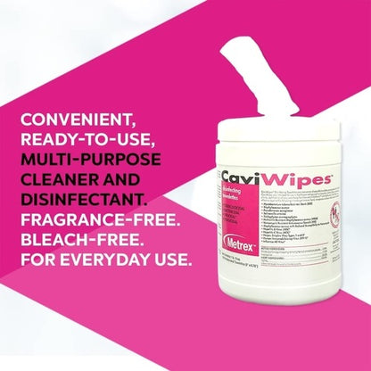 Metrex Research Multi-Purpose Disinfectant CaviWipes® Wipe Pull-Up, 160EA/PK 12PK/CS