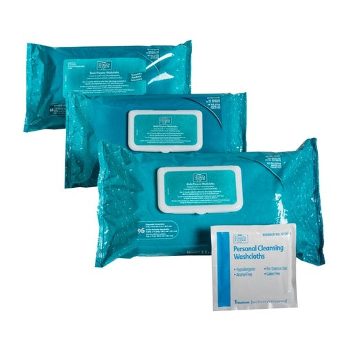 PDI Personal Wipe Hygea Soft Pack Aloe / Vitamin E Scented 48 Count, 48 EA/PK, 576 EA/CS